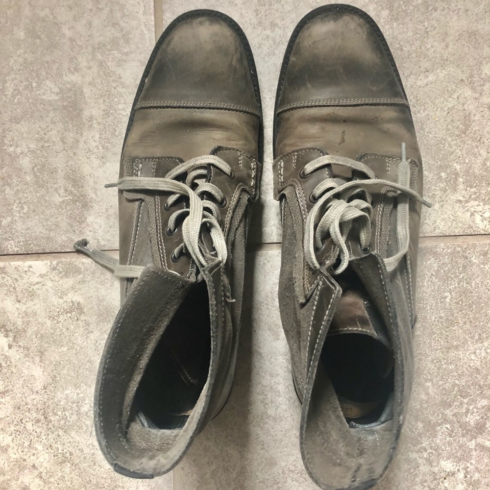 Aldo boot style lace shoes for men; sz: 43.5
